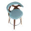 Tabouret de comptoir pivotant 25 po Arabelle-1599685415