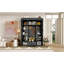 Arbre d'entrée Vibe Haus 85,2 po avec banc et 3 crochets-997363926