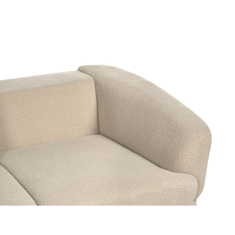 Lemelle 2 Seater Sofa, KJAER Beige Boucle