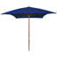 Aydin 200cm X 300cm Rectangular Market Parasol-157002715