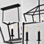 Noir mat 5 - Cuisine, luminaire suspendu moderne pour la salle à manger, la chambre à coucher, le couloir du salon, la chambre de la salle de conférence à suspension linéaire, industriel