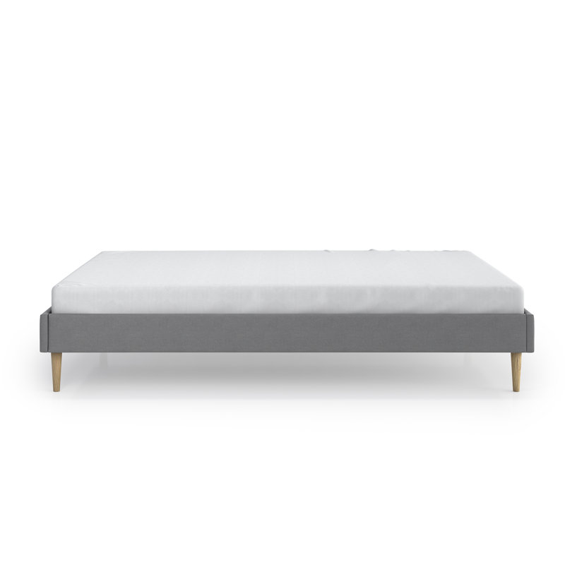Lilia Upholstered Bed, Green, 160 x 200 cm