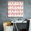  «Xoxo 1 A» par Anne Tavoletti, art mural sur toile, 26 po x 26 po-116802004