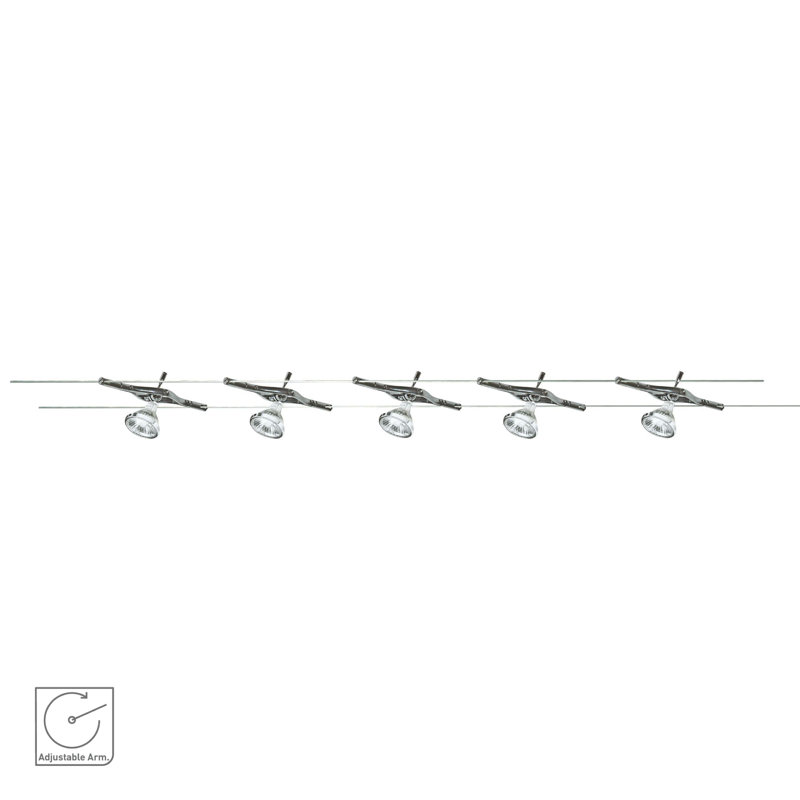 Naber 500cm 5 -Light Track Kit, LED