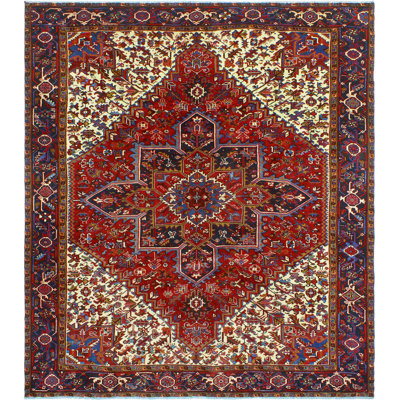 Khylar Heriz Nadya Burgundy Rug