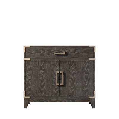 Meuble-lavabo simple en chêne brun 36 po X P 22 po D