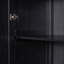 Armoire sophistiquée en placage de chêne avec plusieurs fonctions de rangement, convenant à un bureau, un vestibule, un couloir, un salon, un vestibule