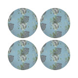 Monkey Small Jungle Pebble 16" Vinyl Placemat