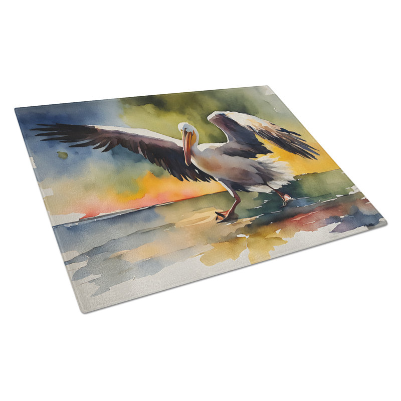 Pelican Glass Cutting Board Large