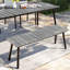 Banc de pique-nique en aluminium Gulpacha