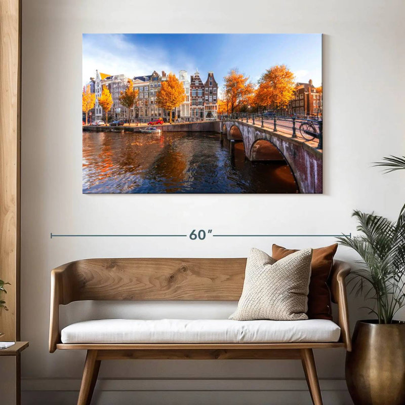 Amsterdam charmant, H 32 po x l 48 po