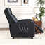 65cm Wide Modern and Soft Breathable Vegan Leather Compact Massage Recliner with Remote Control and Pocket (Set of 2)