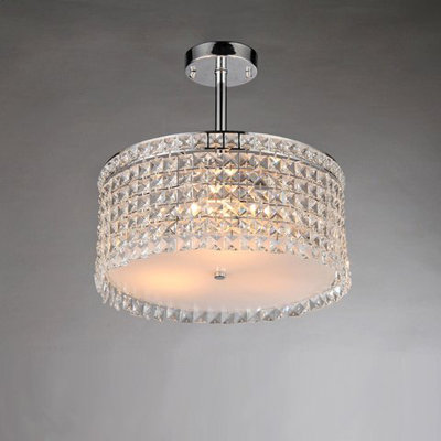 Luminaire suspendu tambour 4 lumières Micky