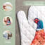 Gants de cuisine 100% coton 7 po x 13 po Maison de Hermine