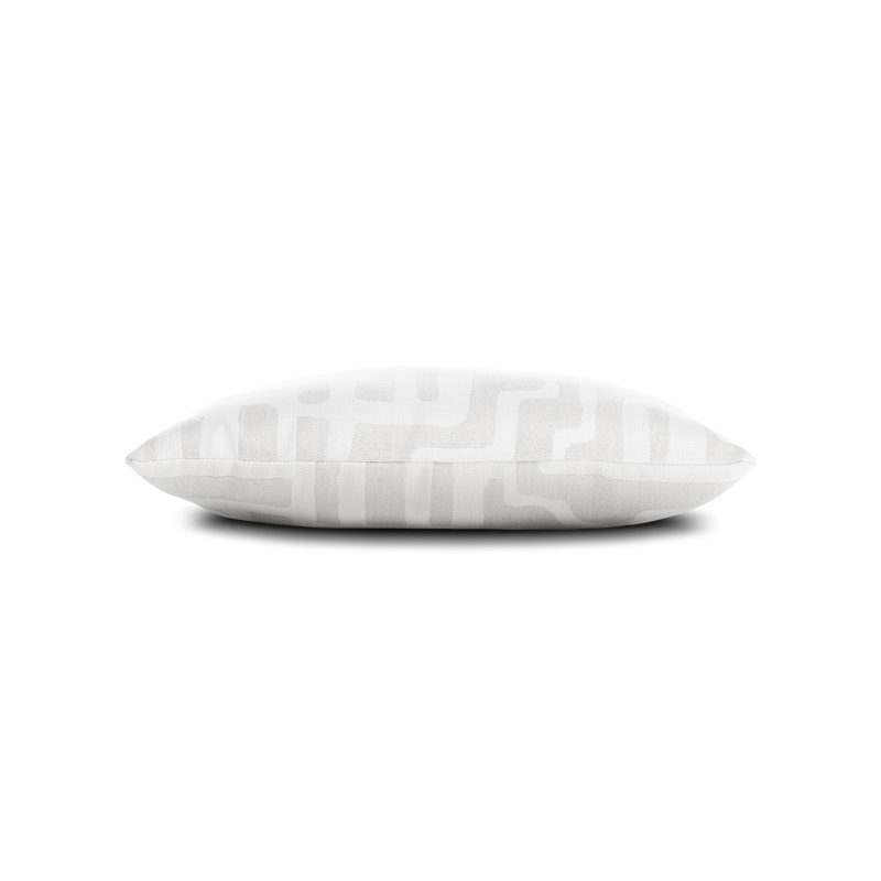 Noble Outdoor Rectangular Sunbrella® Pillow Cover & Insert, Alabaster
