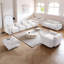 Ensemble de canapé modulaire rembourré en tissu de chenille 4 pièces Cath Kavia-869633925