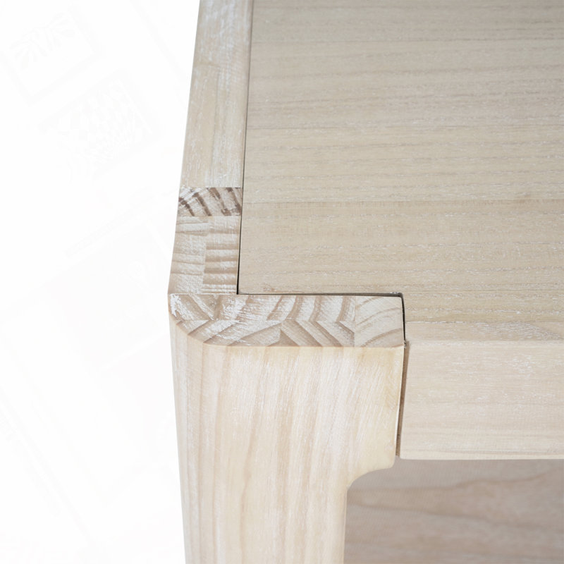 Farmhouse Console Table, Natural