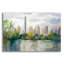  «Central Park Early Spring» par Silvia Vassileva, art mural en verre acrylique, 16 po x 12 po