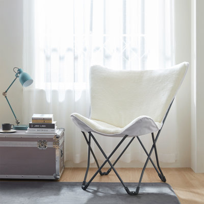 Fauteuil papillon surdimensionné - Comfy Cozy Nightfall - bleu marine