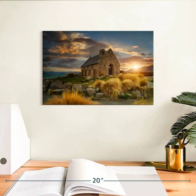 Adella Remote Church, 8" H x 12" W