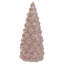 Arbre de Noël en céramique rose doux 8,5 "