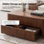 Jadida 121.2cm W Manufactured Wood Fluted Lift-Top Coffee Table-1456172199