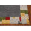 Tapis rayé à motif géométrique Gabbeh