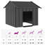 Gonen Galvanised Steel Dog House-1521198483-1521198476