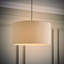 20cm H Cotton Drum Pendant Shade ( Screw On )-1555147670-1555467014