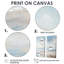 Coastal Beach Minimal Scenery III - impressions sur toile bleu côtier-43553864-43553866-43553871