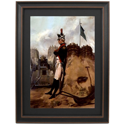 Alexander Hamilton dans l'uniforme de l'artillerie de New York par Alonzo Chappel