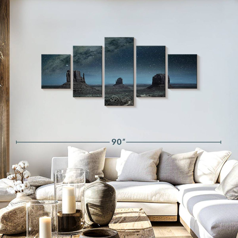 Monument Valley Galaxy Sky, H 30 po x l 68 po