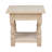 Nikolai Solid Wood Top End Table