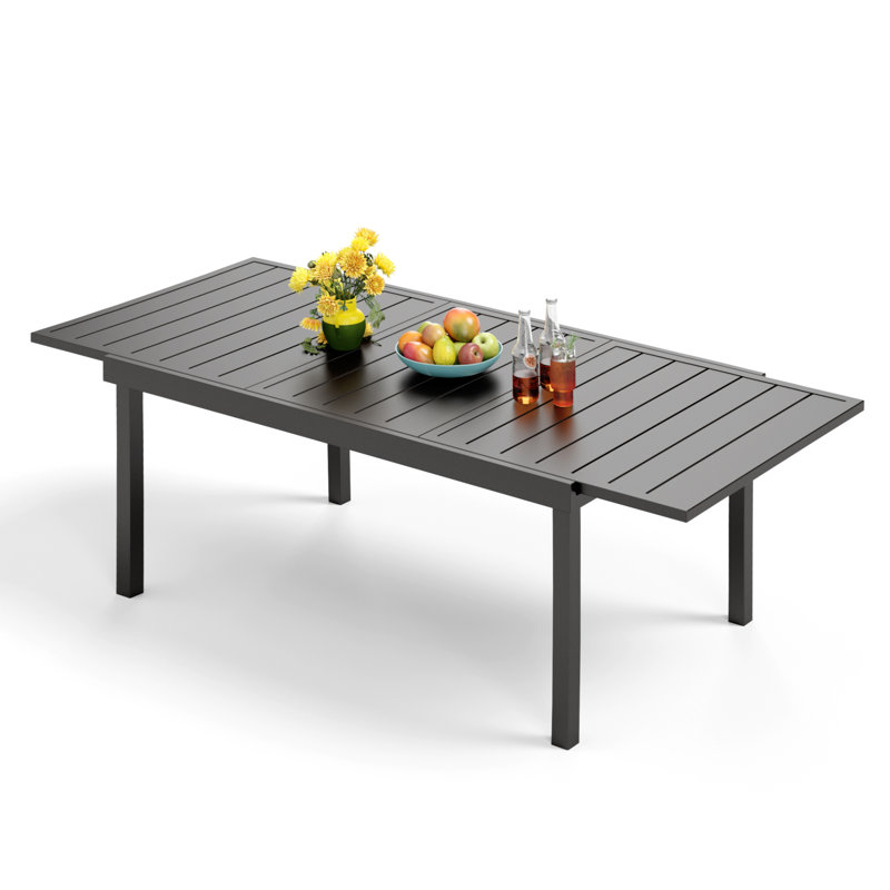 Ensemble de salle à manger rectangulaire pour 8 personnes 83,9 po Armisha