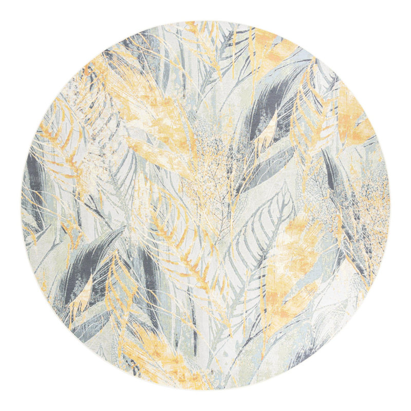 Firman Wygant Indoor/Outdoor Area Rug, Round 10'