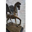Statue de cheval en bronze Kaeyla Pegasus 16 po x 16 po