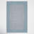 Dolma Handmade Loomed Wool Gray/Aqua Rug-22223257