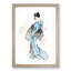 Beautiful Geisha by Katsushika Hokusai - Single Picture Frame Painting-55543809-55543813