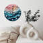 Horloge murale Ocean Wave