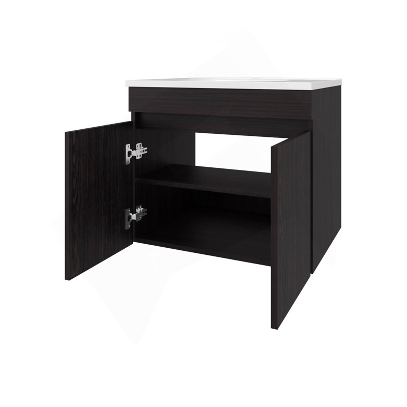 Wengue Vanity With 2 Doors