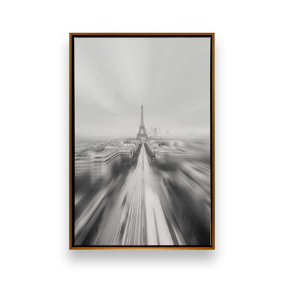 Impression sur toile Parisian Blur