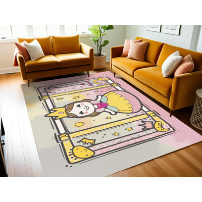 Tapis fantaisie lavable Gemma