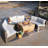 Arrika 6 - Person Patio Conversation Set with Cushions-1851389352