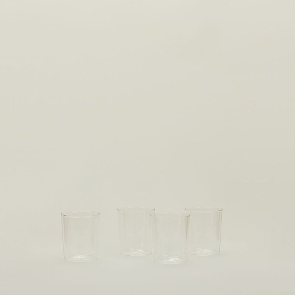 Glass Drinking Glass, 12 oz., Clear