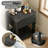 Novera Modern 23" H 1 Drawer Nightstand With Open Shelf
