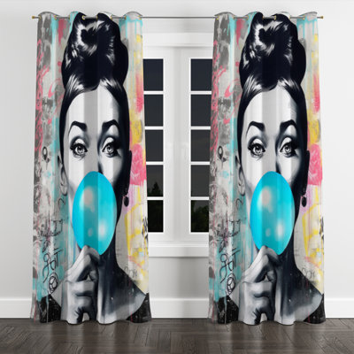 Andreane - Modern Blackout Grommet Curtain - 1 panel