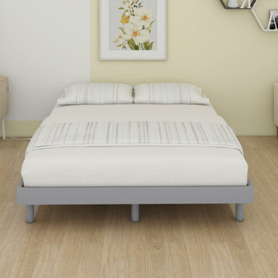 Modern Design Floating Platform Bed Frame