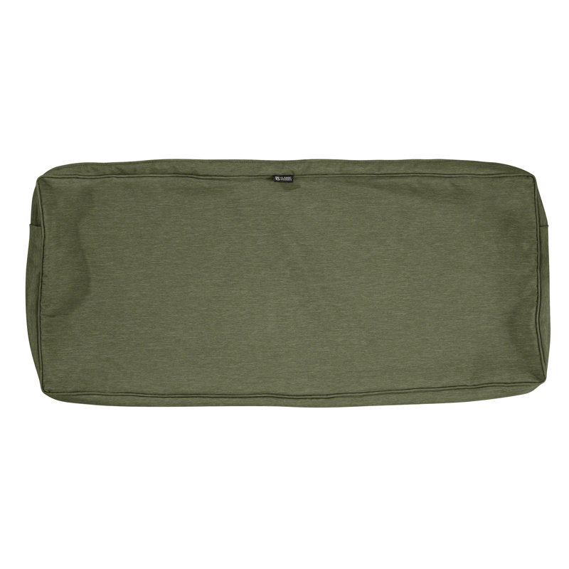 Pina Outdoor 3'' Bench Cushion Cover, Fern Green, 3" H x 54"W x 18"D