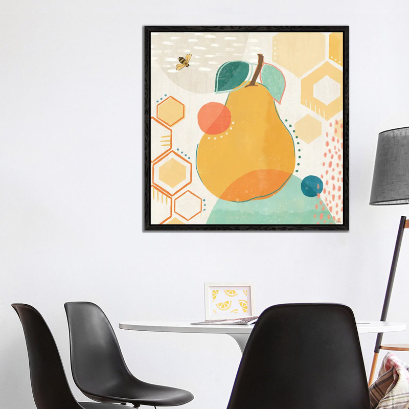 Fruit Frenzy II by Veronique Charron - Gallery-Wrapped Canvas Giclée on Canvas, 93.98 cm H x 93.98 cm W, Black Framed