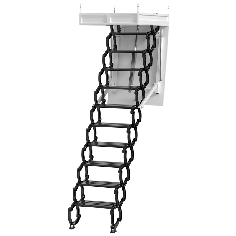 Electric Attic Ladder For Loft Home Office With Remote